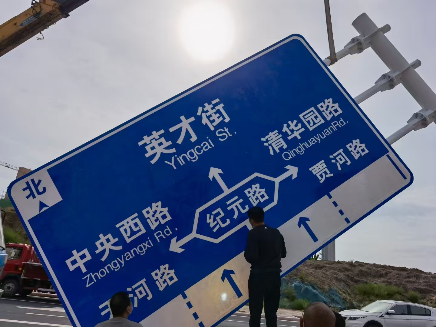 巴中市红绿灯杆警示牌 - 价格